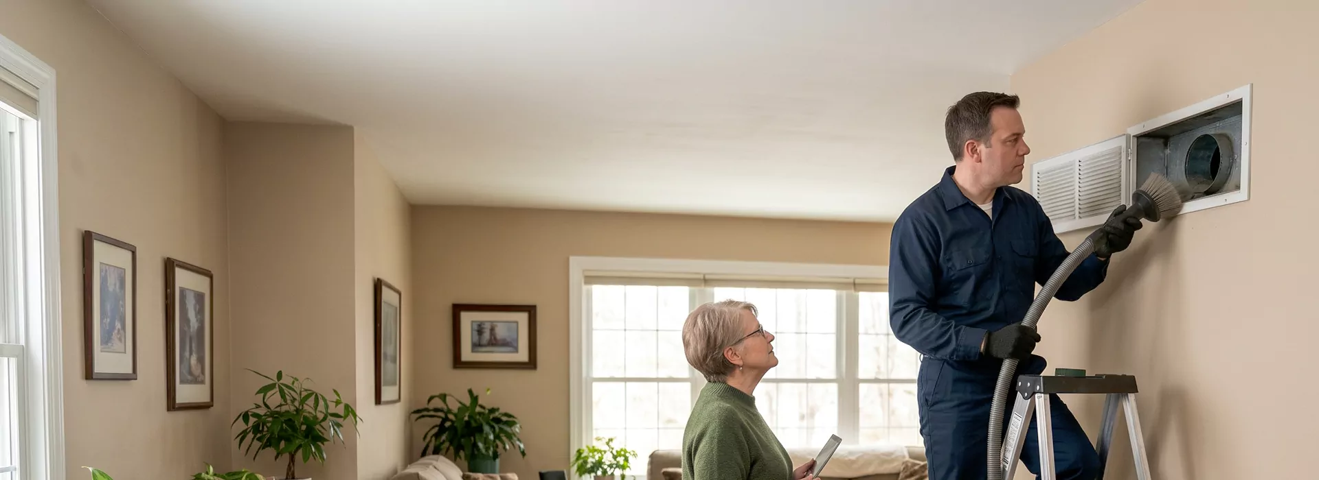 HVAC Duct Cleaning in East Orange, New Jersey