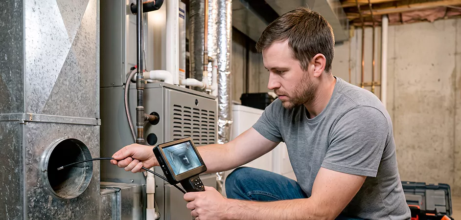 Air Duct Camera Inspection in East Orange, NJ