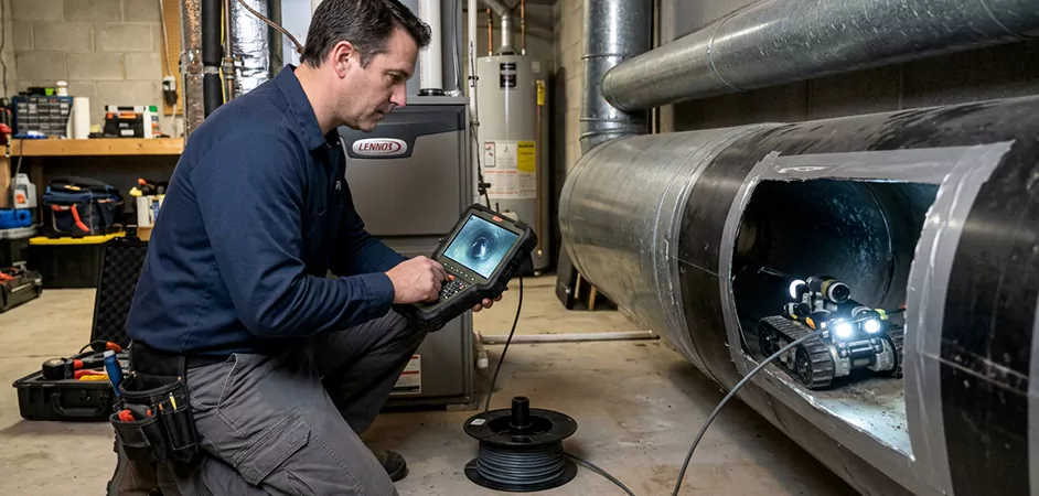 Robotic Duct Inspection in East Orange, NJ