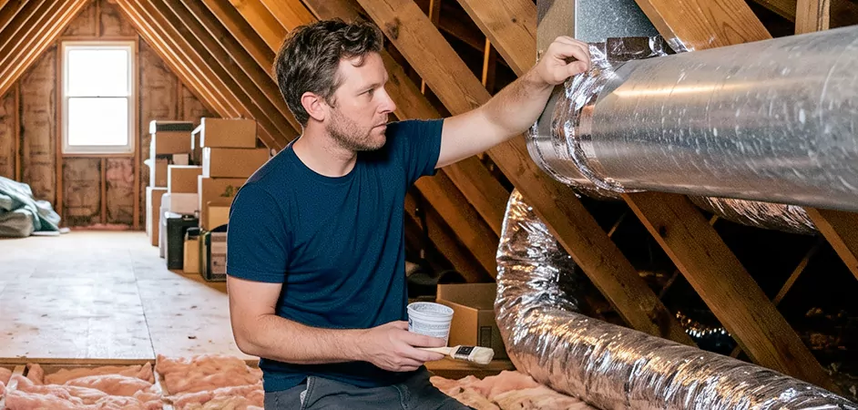 Duct Board Leak Repair in East Orange
