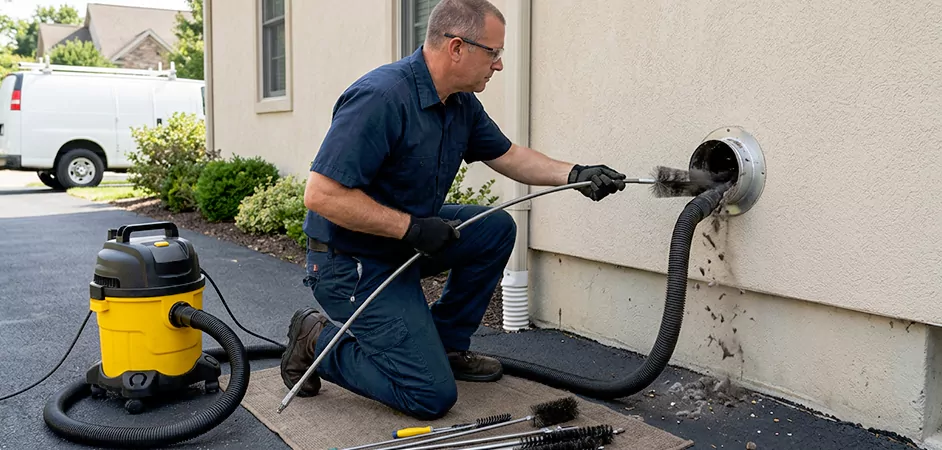 Eco Friendly Commercial Dryer Vent Cleaning in East Orange