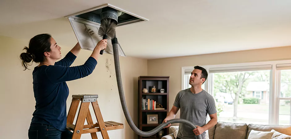 Roof and Wall Exhaust Cap Cleaning in East Orange