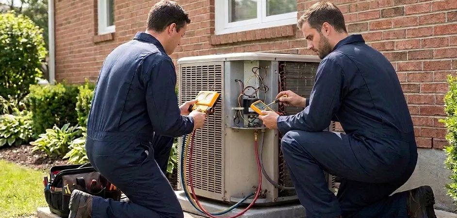 Heat Pump Inspection in East Orange