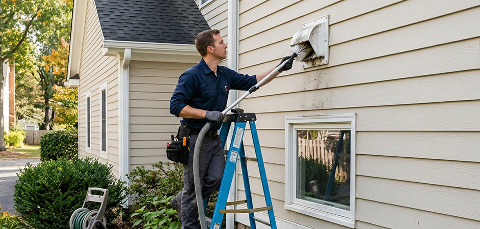 Exterior Vent Cap Cleaning in East Orange